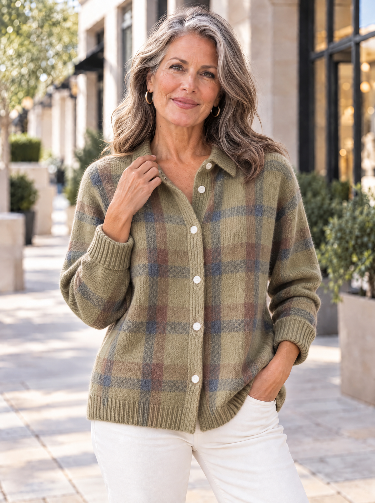 Heritage Knit Cardigan | Soft Sage