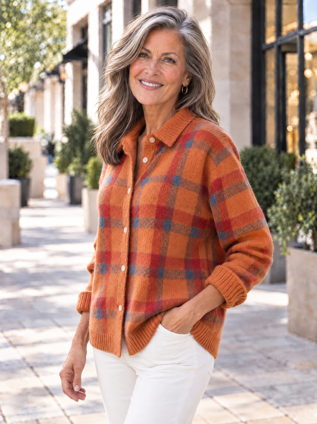 Heritage Knit Cardigan | Harvest Spice