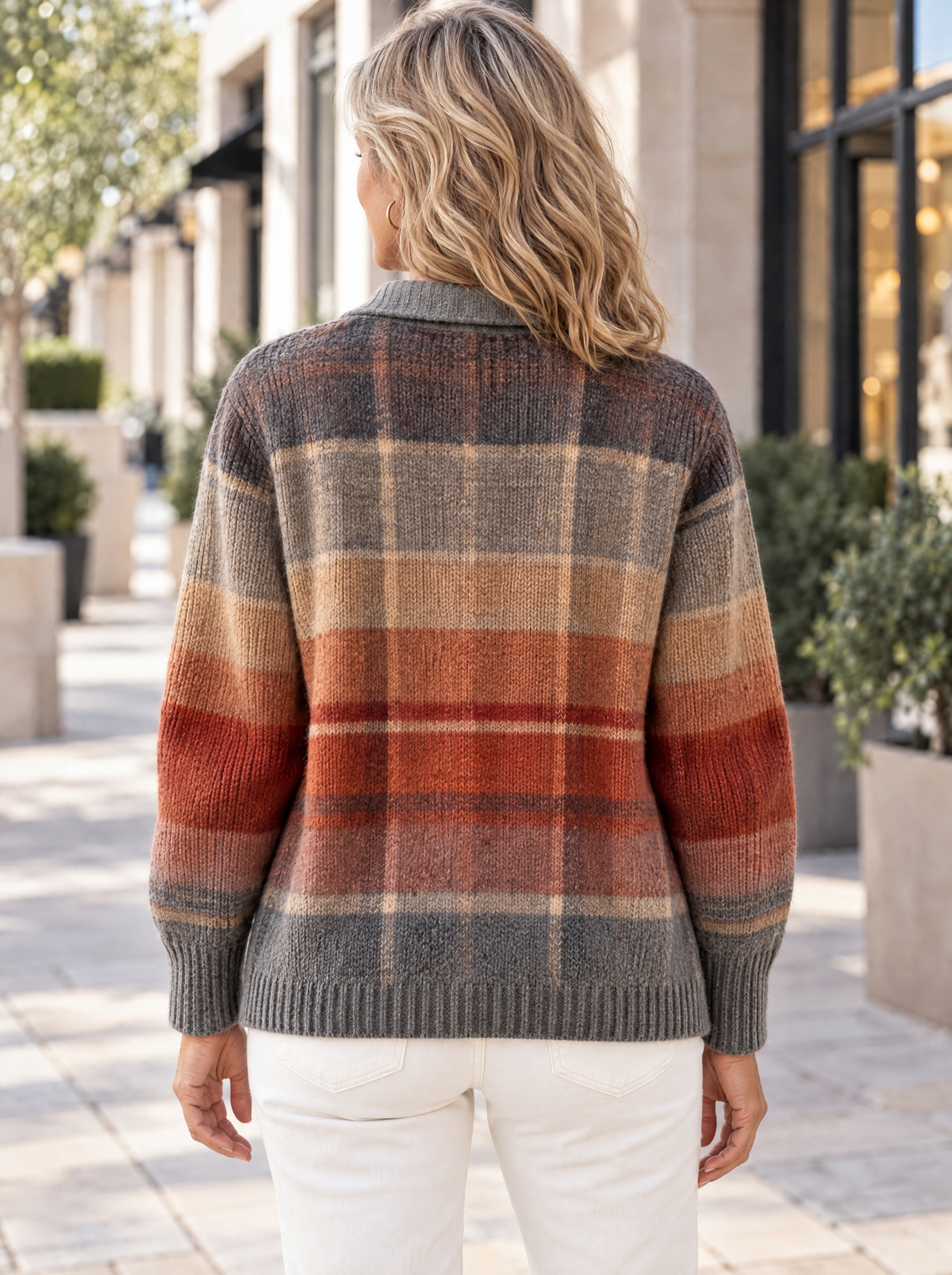 Heritage Knit Cardigan | Autumn Ember