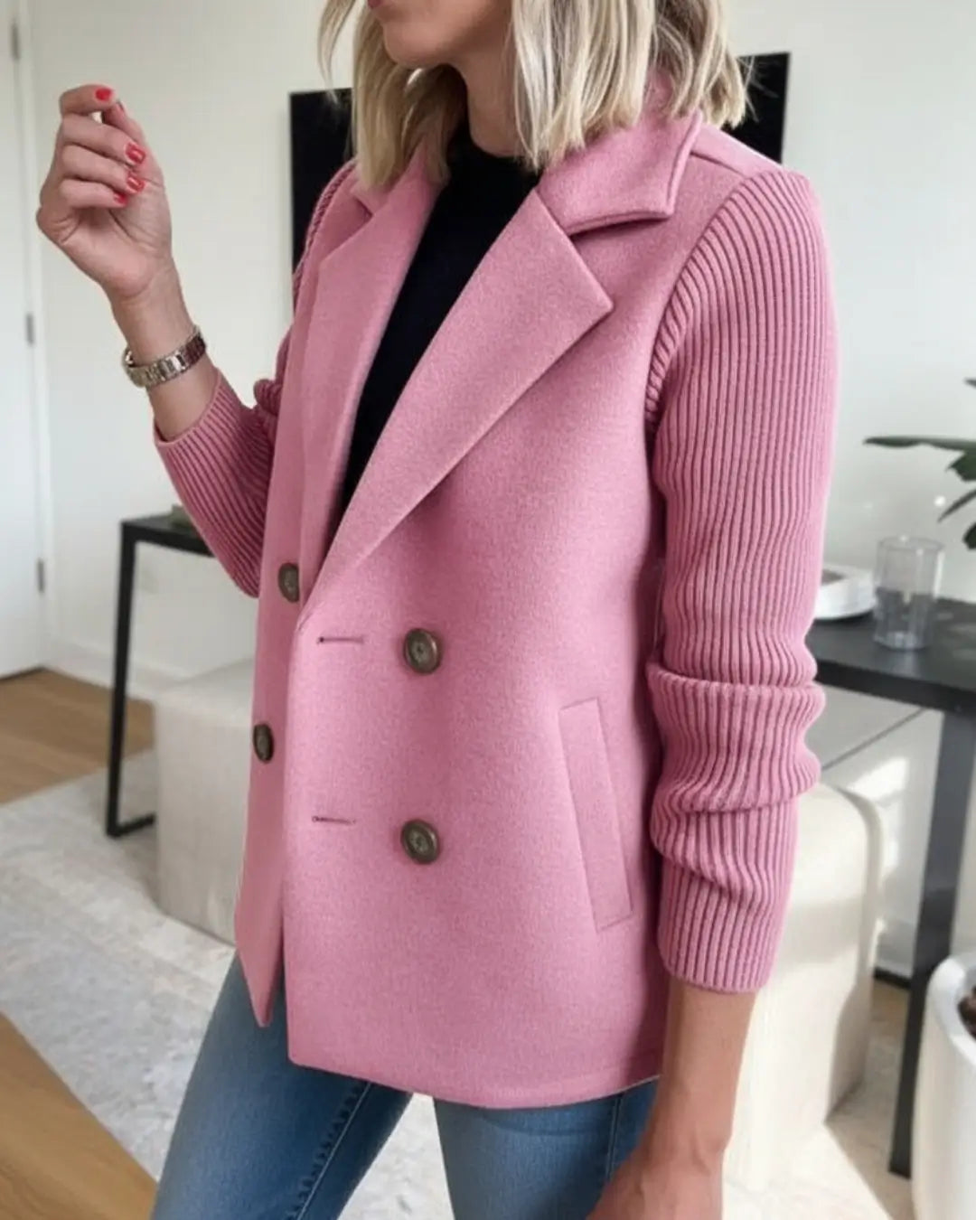 Classic Knit Coat