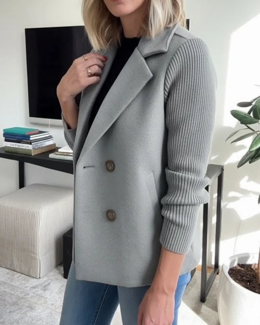 Classic Knit Coat