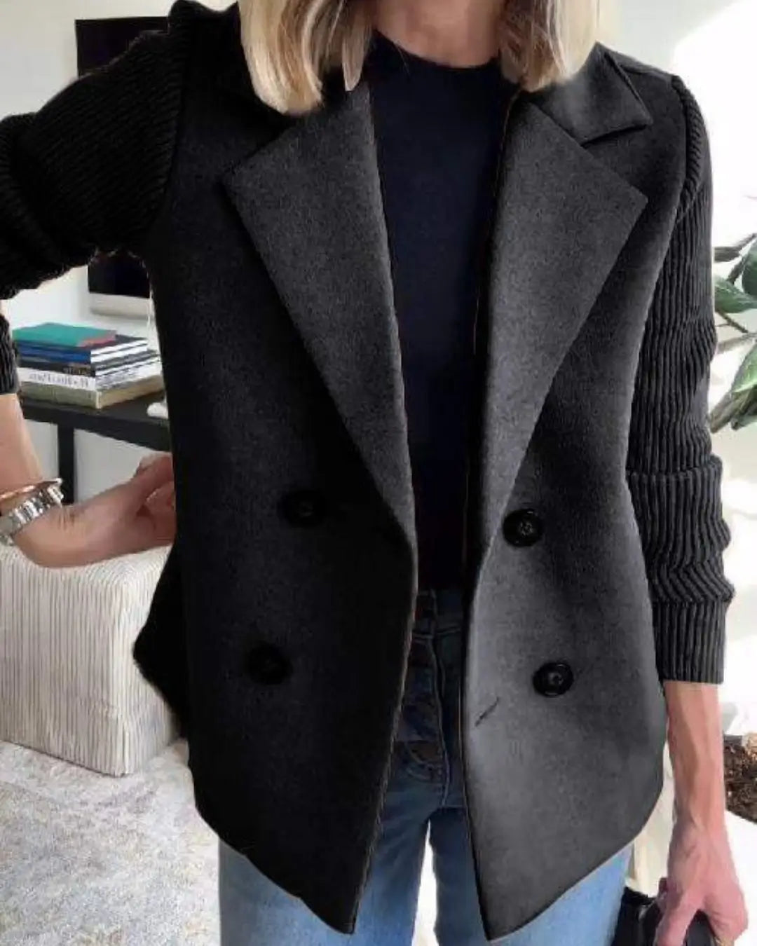 Classic Knit Coat