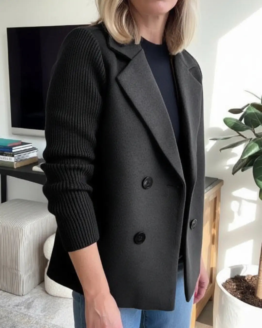Classic Knit Coat