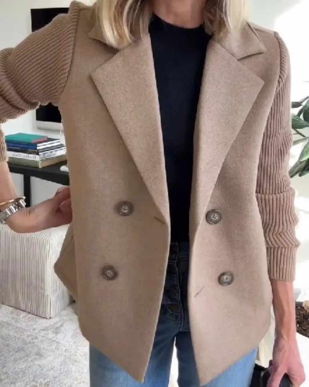 Classic Knit Coat