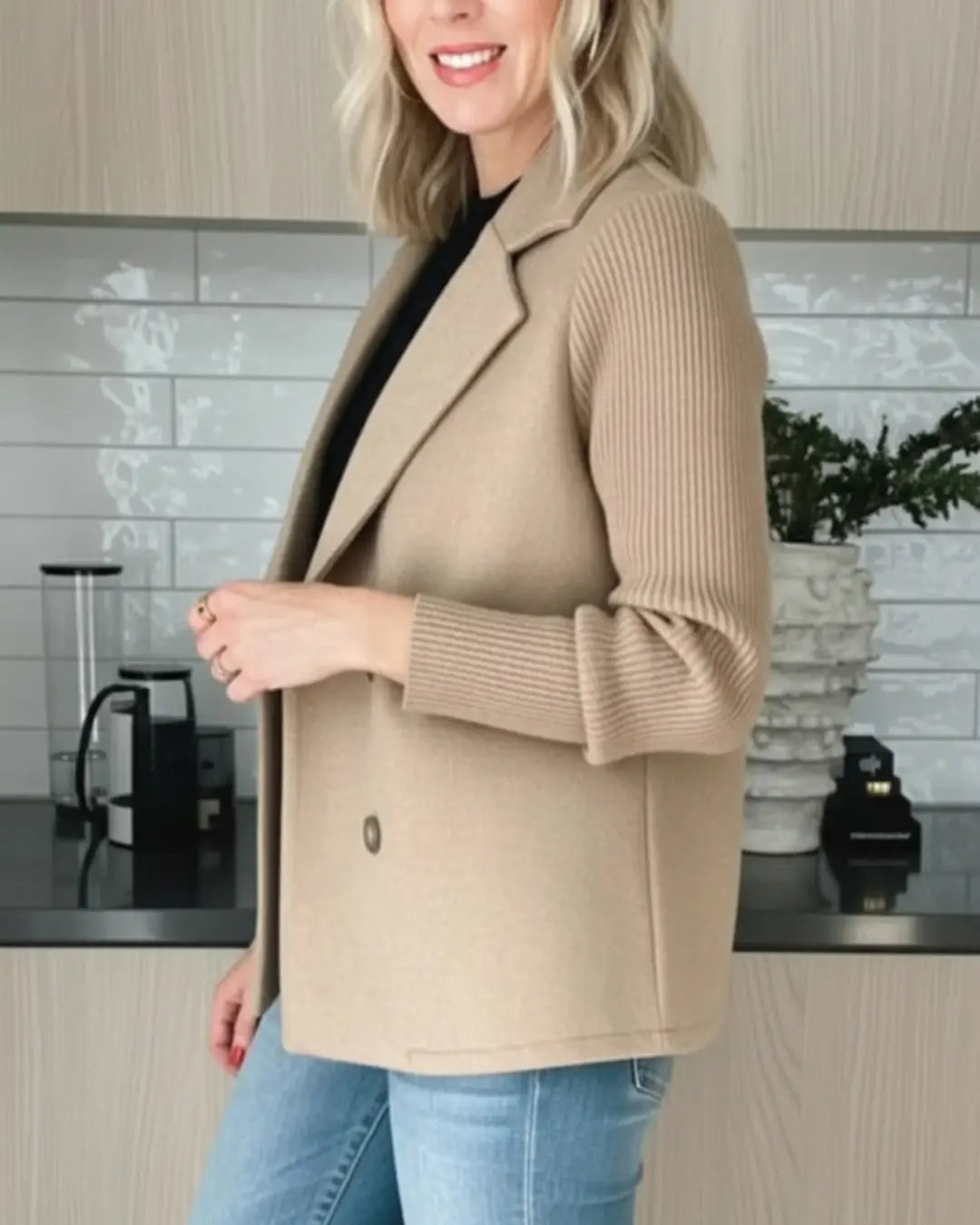 Classic Knit Coat