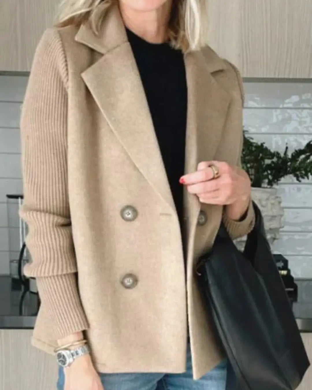Classic Knit Coat