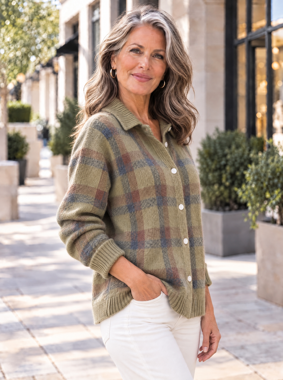 Heritage Knit Cardigan | Soft Sage