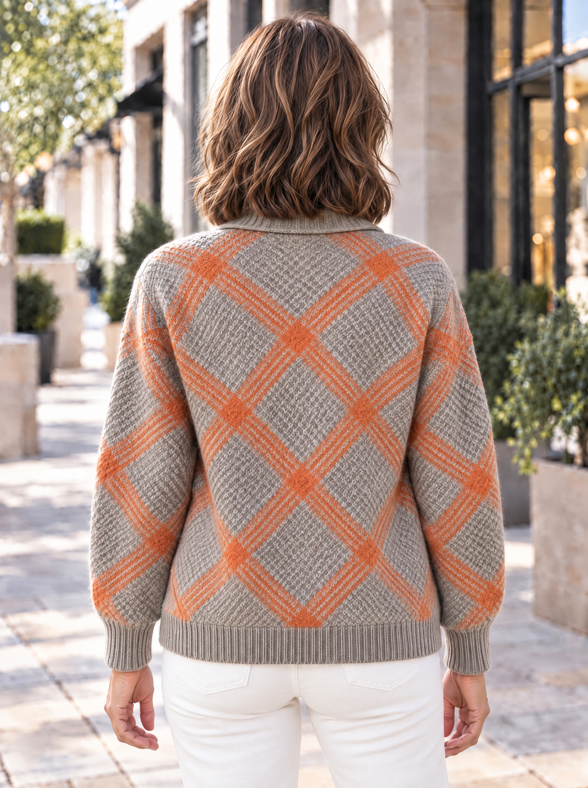 Heritage Knit Cardigan | Copper Stone