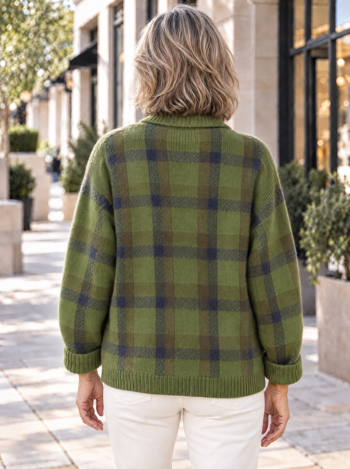 Heritage Knit Cardigan | Olive Grove
