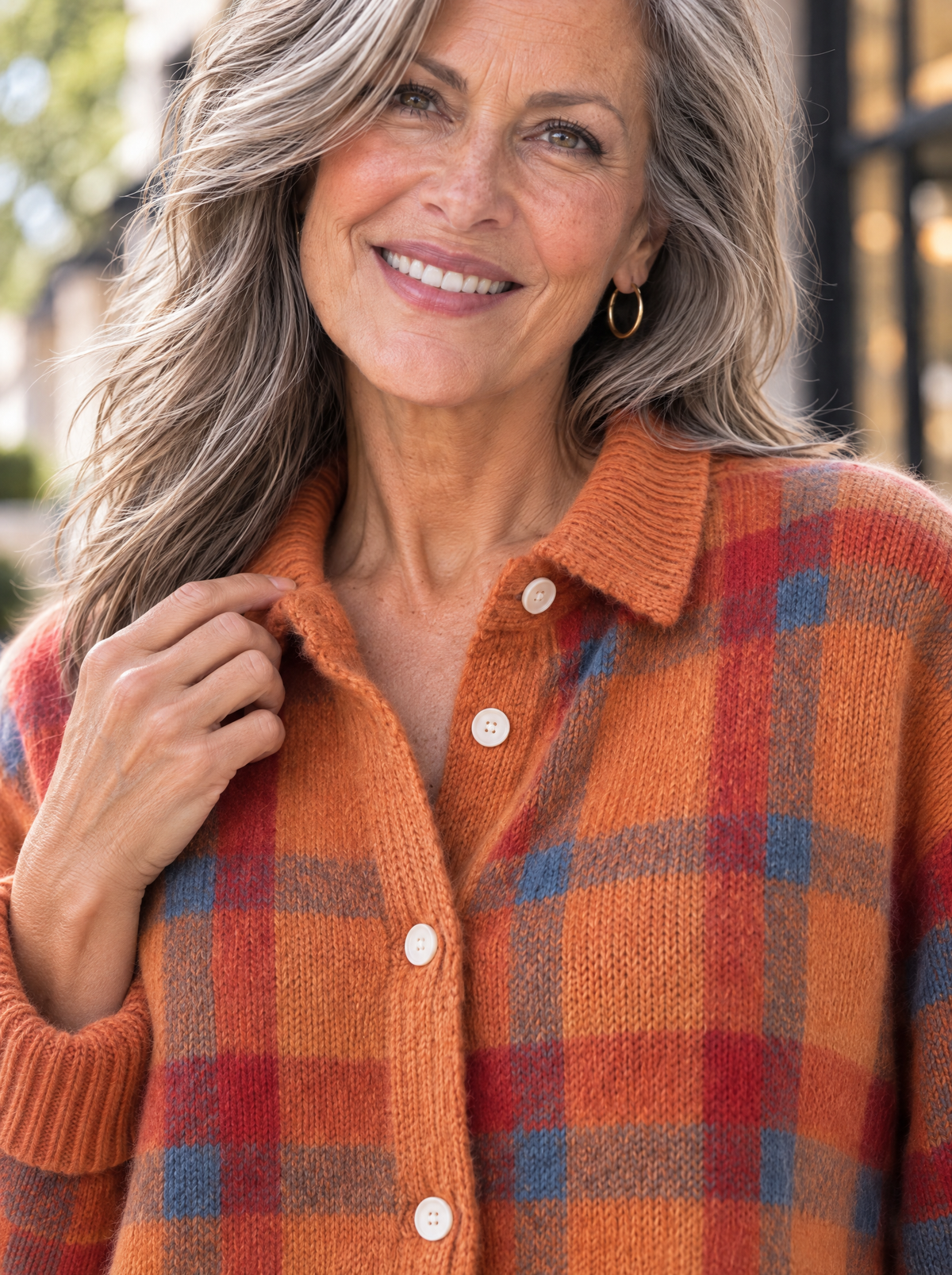 Heritage Knit Cardigan | Harvest Spice